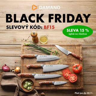 💥 BLACK FRIDAY JE TU! 💥 Udělejte si radost ostrou nabídkou, která vás nezklame! 🔪🖤 Na našem e-shopu právě startují...